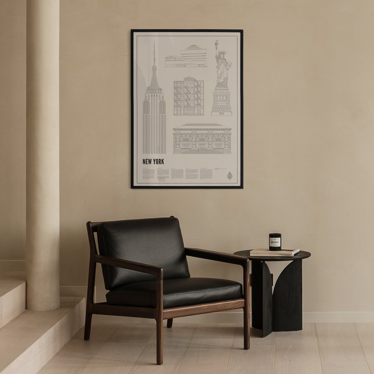 Poster van Iconics of New York | WIJCK. 